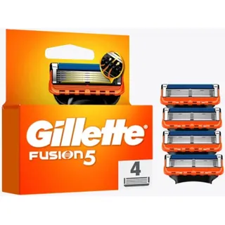 Gillette Fusion 5 Rasierklingen, 4er Pack - Gold
