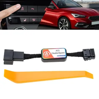 NSLUMO Auto Start Stop Deaktivator für 2012-2024 Seat Leon/ST/SC III, Ibiza V, Ateca, Arona – Stop Start Motor System Deaktivierungsgerät Kabel Auto Stop Start Deaktivieren/Löschen/Eliminieren
