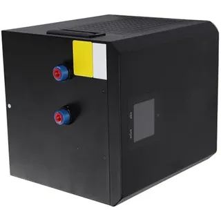 1/3 Eisbadkühler, LCD-Touchscreen, 3 Modi, Zwei Lüfter, Leises, Effizientes Kühlwasserkühler-Kühlsystem mit Fernbedienung, Eisbad-Kühlsystem für Zuhause, Hotel,