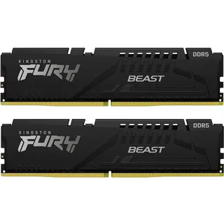 Kingston 32GB (2x16GB) KINGSTON FURY Beast DDR5-6000 CL30 RAM Gaming Arbeitsspeicher
