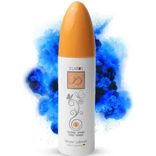 DL® N°4 Premium Silikon-Lubricant Orange | 100ml | lang anhaltendes Lubricant für Sie und Ihn | Made in Germany | geeignet als Massageöl