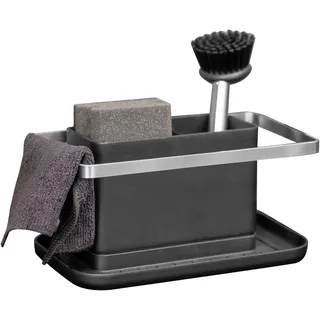 Schöner Wohnen Küchenorganizer-Set STELLA 20 x 10 x 11,5 cm schwarz