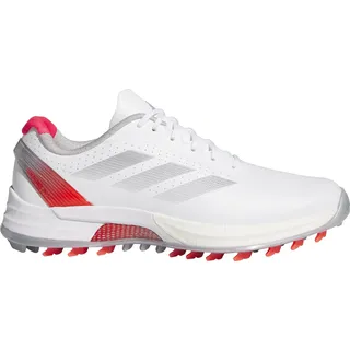 adidas Adizero ZG Golfschuh, weiß/rot