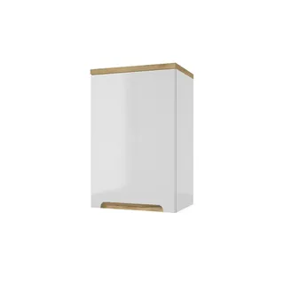 Möbel Kraft Hängeschrank ¦ weiß ¦ Maße (cm): B: 40 H: 60 T: 15.0