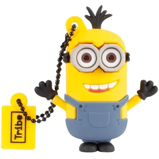 Tribe USB Stick 16 GB Kevin - Speicherstick Memory Stick 2.0 Original Minions, FD021519, bunt