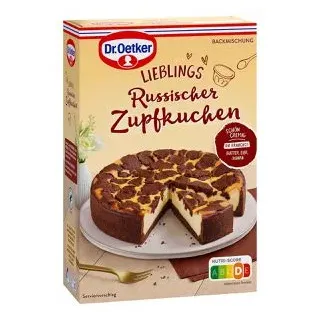 Dr. Oetker Russicher Zupfkuchen Backmischung 670,0 g, 1 Pack