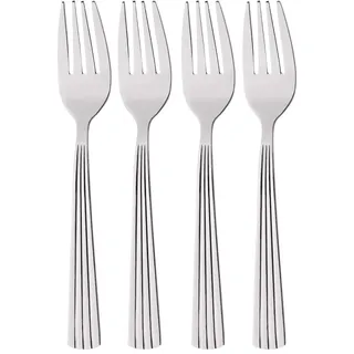 Gräwe Kuchengabeln, Athen, 4-teilig, Edelstahl | silber