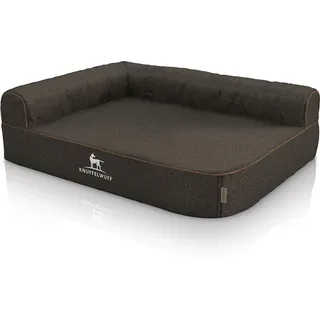 Knuffelwuff Hundesofa Marlie XXXL 140 x 100 cm schwarz