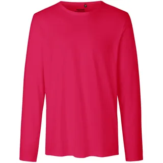 kompatible Ware Neutral Herren T-Shirt langarm \O61050\" pink S