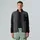 Fleecejacke anthrazit grau L