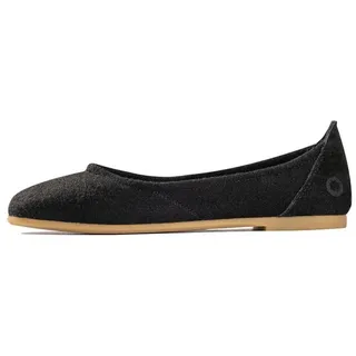 Baabuk Ballerinas Wool Blacky in schwarz | Gr.: 36