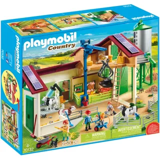 Playmobil Country Großer Bauernhof mit Silo 70132