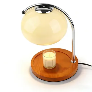 Dpofirs kerzenwärmer Lampe, Candle Warmer Lamp with Timer | Retro-Kerzenschmelzlampe für die Dekoration zu Hause und Im Schlafzimmer