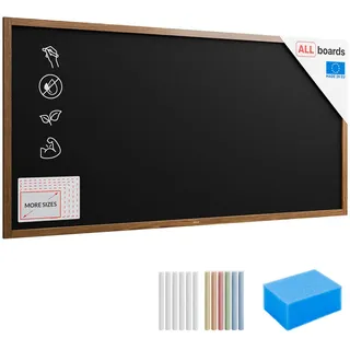 ALLboards Kreidetafel mit Holzrahmen 200x100cm,