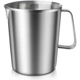 luxuskollektion Messbecher, Silber, Metall, Backen, Backhelfer, Messbecher