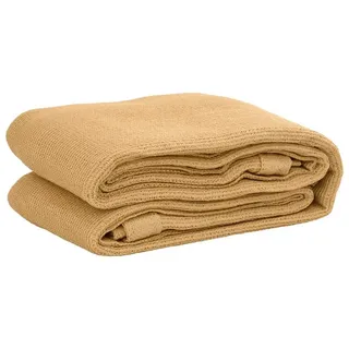 vidaXL Zeltteppich Sandfarbe 400x600 cm HDPE