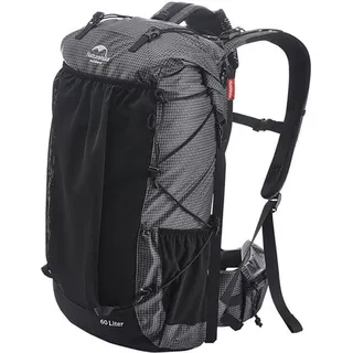 NatureHike Rock 60+5L Schwarz