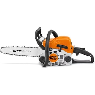 STIHL Benzin-Motorsense MOTORSÄGE MS 170 35 CM Schnittlänge silberfarben