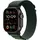 GPS + Cellular 49 mm Titangehäuse schwarz, Alpine Loop Armband dunkelgrün M