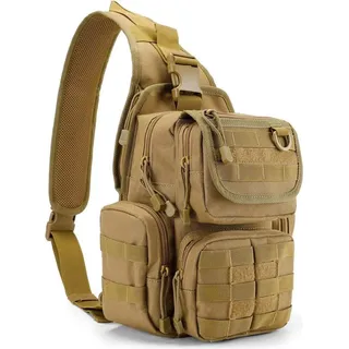 luxuskollektion Taktische Brusttasche Military Schultertasche Chest Sling Pack Molle