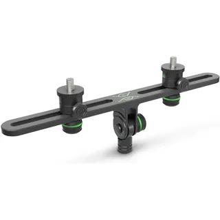 Gravity MS STB 01 PRO - Stereo-Mikrofonschiene (Stativschlitten), Stativ Zubehör, schwarz