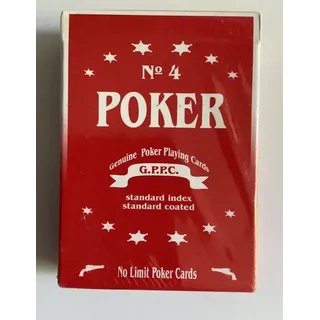Nürnberger Spielkarten NSV 9001 POKERKARTEN No 4 - CLASSIC - IN DER FALTSCHACHTEL