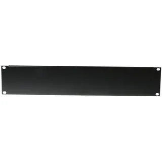 Omnitronic Frontplatte Z-19U, Stahl, schwarz 2HE