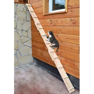 Ruhti - Katzentreppe Katzenleiter Katzenstufe für Balkon, Treppe etc.| 1 bis 7 m