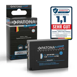 PATONA Akku wie Fujifilm NP-W126s