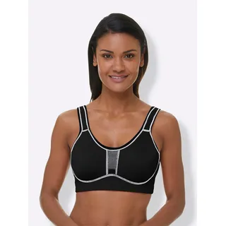 VIANIA Sport-BH ohne Bügel in schwarz, | 85C