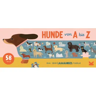 LAURENCE KING Hunde von A bis Z. Ein sehr laaaaanges Puzzle