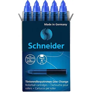 Schneider Rollerpatrone One Change 0,6 mm Blau 5 St.