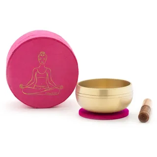 Klangschalen-Center Klangschalen-Set in Box pink YOGA