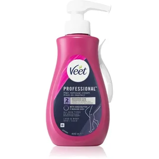 Veet Professional All Skin Types Enthaarungscreme für alle Oberhauttypen 400 ml