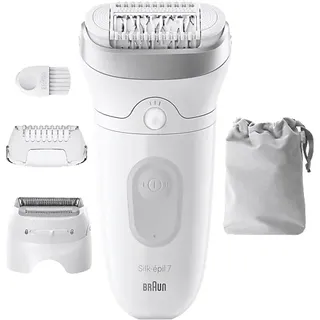 Braun Silk-épil 7 SE7-030 Weiß/Silber