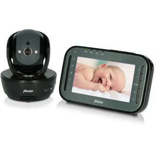 Alecto DVM200MBK - Babyphone mit Kamera und 4,3"-Farbdisplay, Schwarz