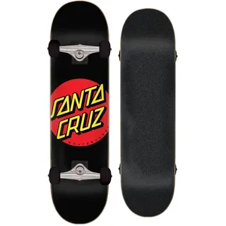 Santa Cruz Classic Dot Skateboard, 20,3 cm, mehrfarbig