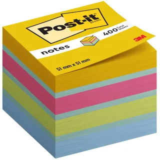 Post-it Post-it® Mini-Würfel Haftnotizen farbsortiert, 1 St.