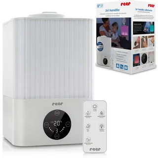 Reer 2in1 Humidifier Luftbefeuchter 30 m2 weiß