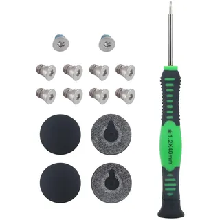 Gummifüße mit 10 Schrauben, 1,2 mm, P5, Pentalobe-Schraubendreher für MacBook Pro Retina A1425, A1502, A1398, 4 Stück