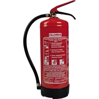 Gloria Kettenschloss Pulver-Feuerlöscher 002111.1791 ABC-Löschpulver 6 kg