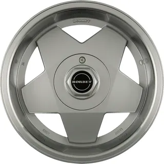 Borbet A 7x15 ET35 4x108 57,1, silver polished