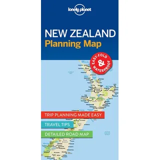 Lonely Planet New Zealand Planning Map