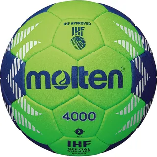Molten H2A4000-GB Handball Wettspielball hellgrün/blau 2