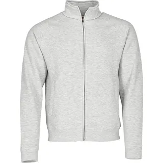 Fruit of the Loom PREMIUM SWEAT JACKET - Herren Sweatjacke in versch. Farben und Größen, graumeliert, M