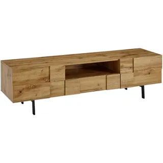 Wohnling WL6.581 Lowboard 160 x 46 x 43 cm Braun Holz