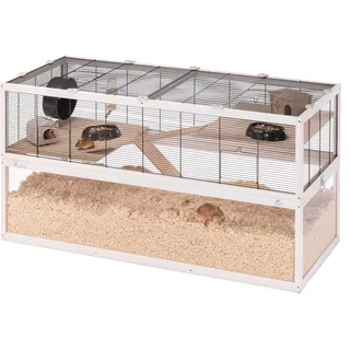 Ferplast Hamsterkäfig Domster 120 x 50 x 66,5 cm beige