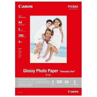 Canon GP-501 Fotopapier glänzend (A4-5 Blatt
