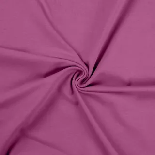 Jersey Stoff in Flieder/Fuchsia als Meterware zum Nähen, 50 cm