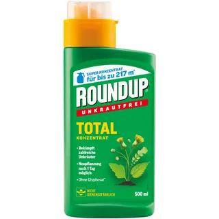 Roundup Unkrautfrei Total Konzentrat  500 ml